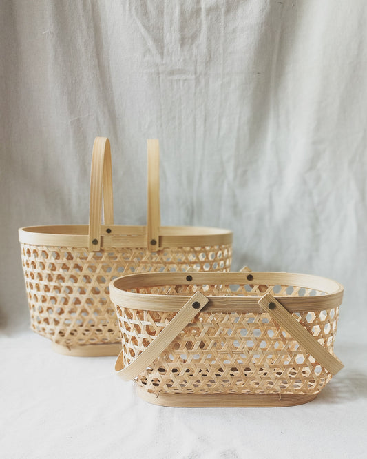 Yasa Oval Basket