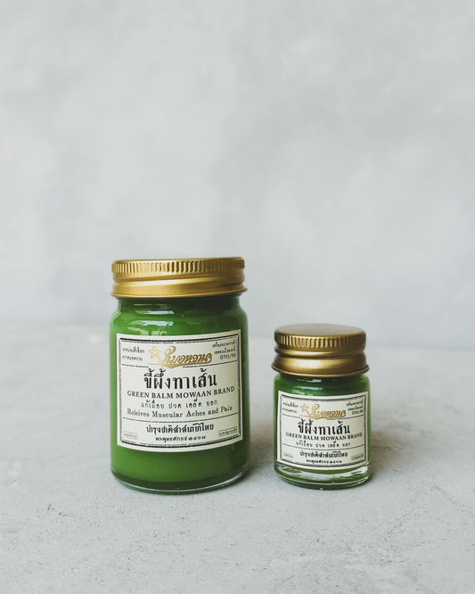 Mowaan Green Balm Jar