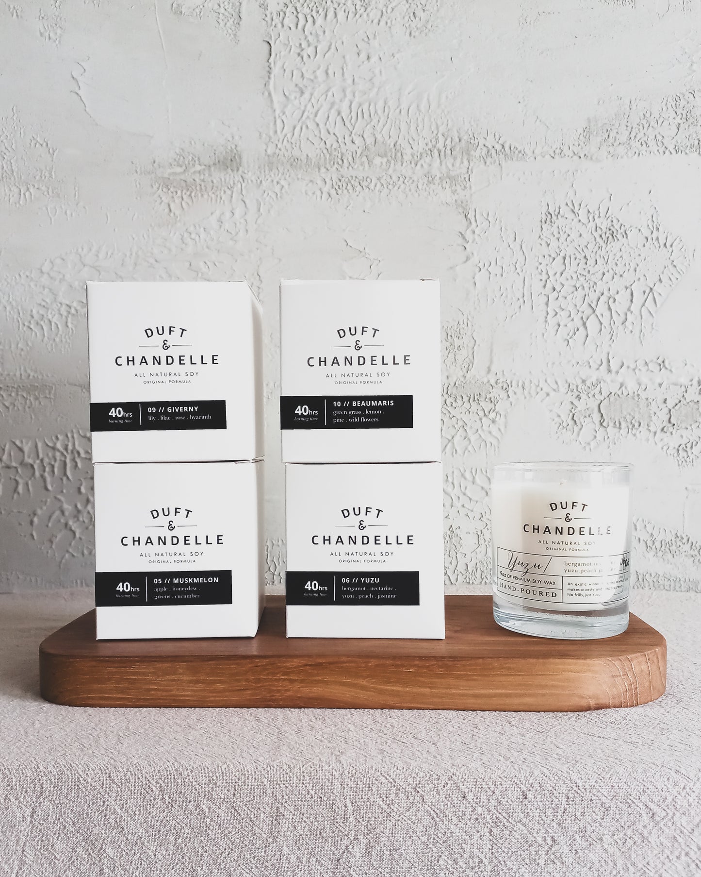 DUFT & CHANDELLE SCENTED CANDLE