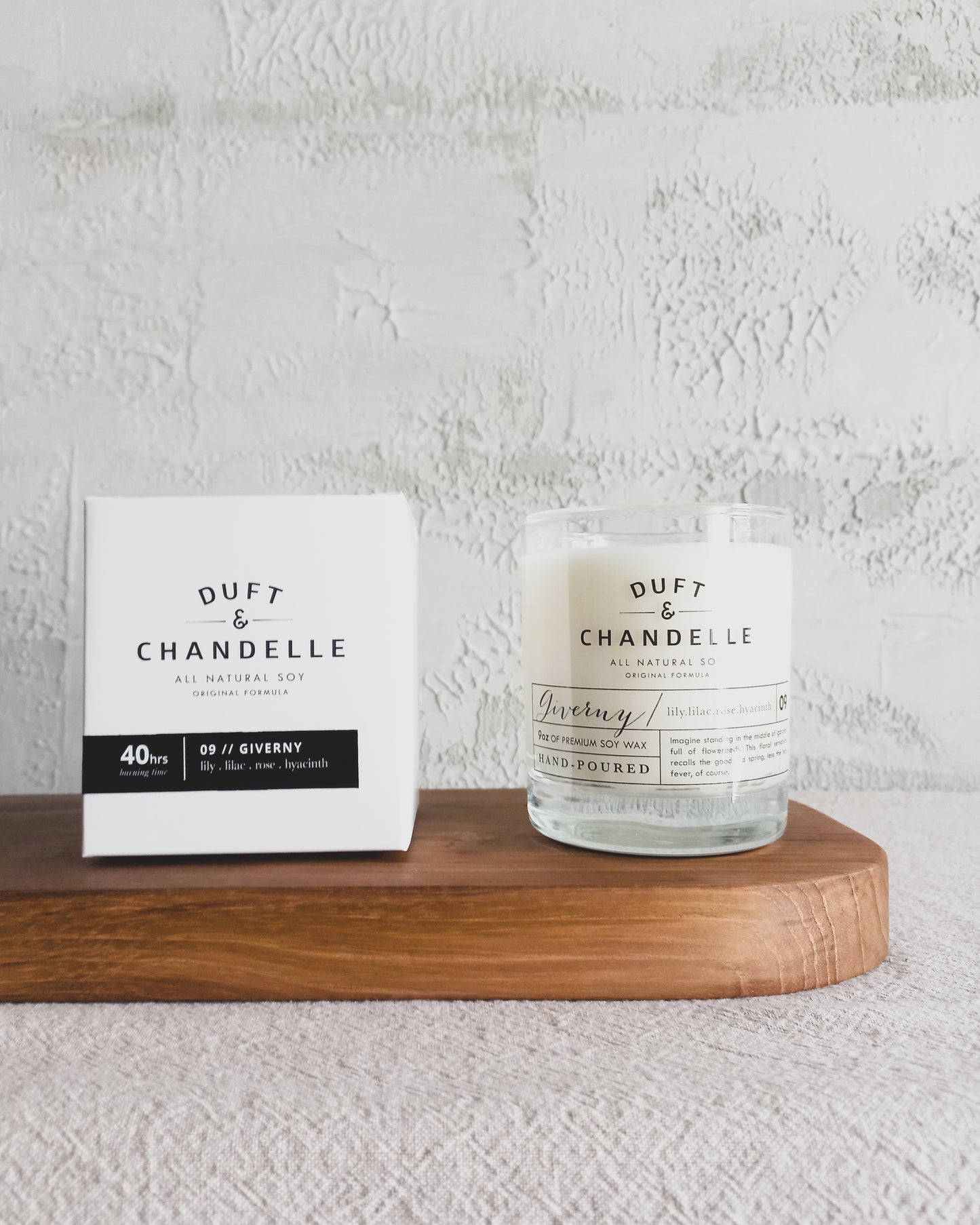 DUFT & CHANDELLE SCENTED CANDLE