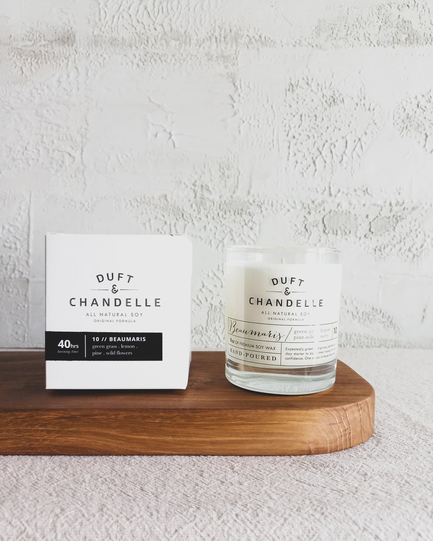 DUFT & CHANDELLE SCENTED CANDLE