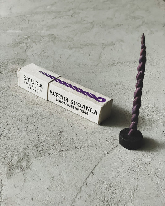 STUPA LOKTA ROPE INCENSE - AUSTHA SUGANDA